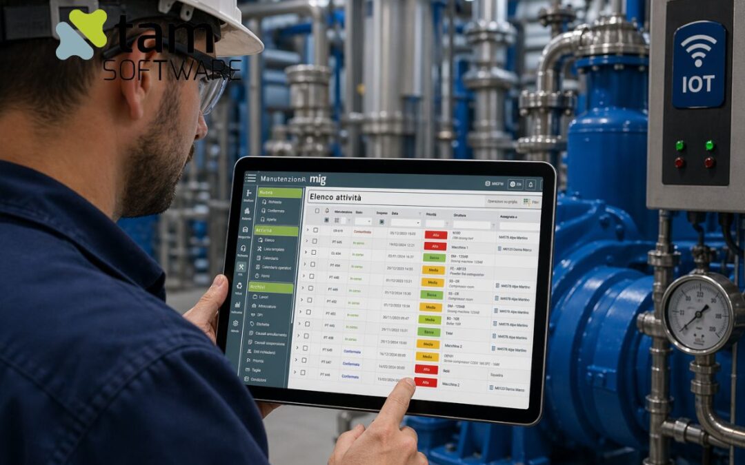 Checklist digitale per la manutenzione aziendale